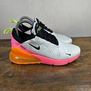 Nike Athletic Shoes - White, Pink, Orange, Black